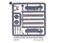 Plastic Sdkfz 251 Half Track Sprue (Mid/Late)