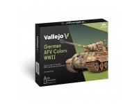 Vallejo Model Color Paint Set: German AFV Colors WWII (16 frger)