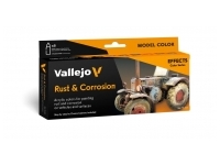 Vallejo Model Color Paint Set: Rust & Corrosion