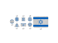 World War 3 Team Yankee: Israeli Token Set